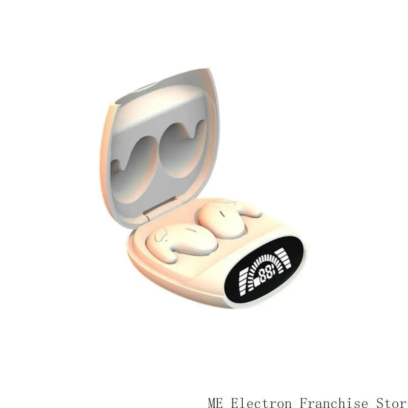 سماعات الأذن اللاسلكية T5EA 2025 سماعات الرأس المتوافقة 5.4 إلغاء ضوضاء متقدمة مع نوم غامرة نوم