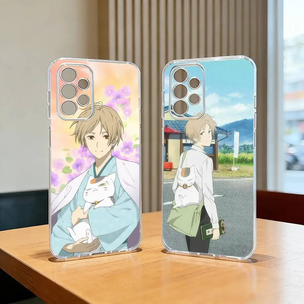 S-Student T-Takashi Natsume Phone Case For Samsung S25,S24,S21,S22,S23,S30,Ultra,S20,Plus,Fe,Soft Silicone Transparent Cover