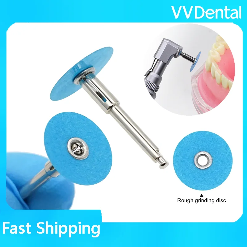 

40/80pcs Dental Polishing Disc Set Assorted Grit with Holder for Resin Ceramic Finishing Teeth Whitening Dentistry Materials