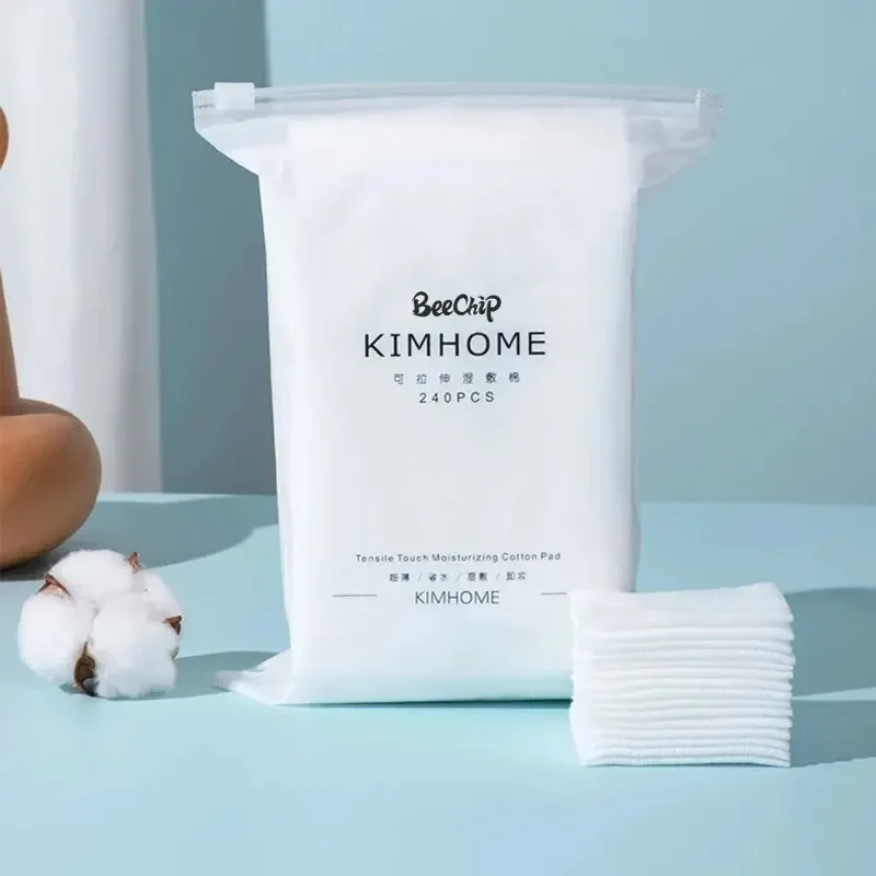 240PCS Tampone di cotone multifunzionale Cotone bagnato Speciale Estensibile Sottile Struccante Toner di cotone Maschera facciale Carta morbida e Sk