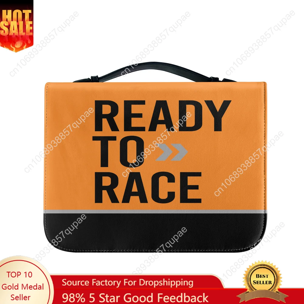 

Ready To Race Bible Bags Motorsport Rider Christian Gifts Cover Bible Pack Waterproof Leather Bag Pockets Package Case