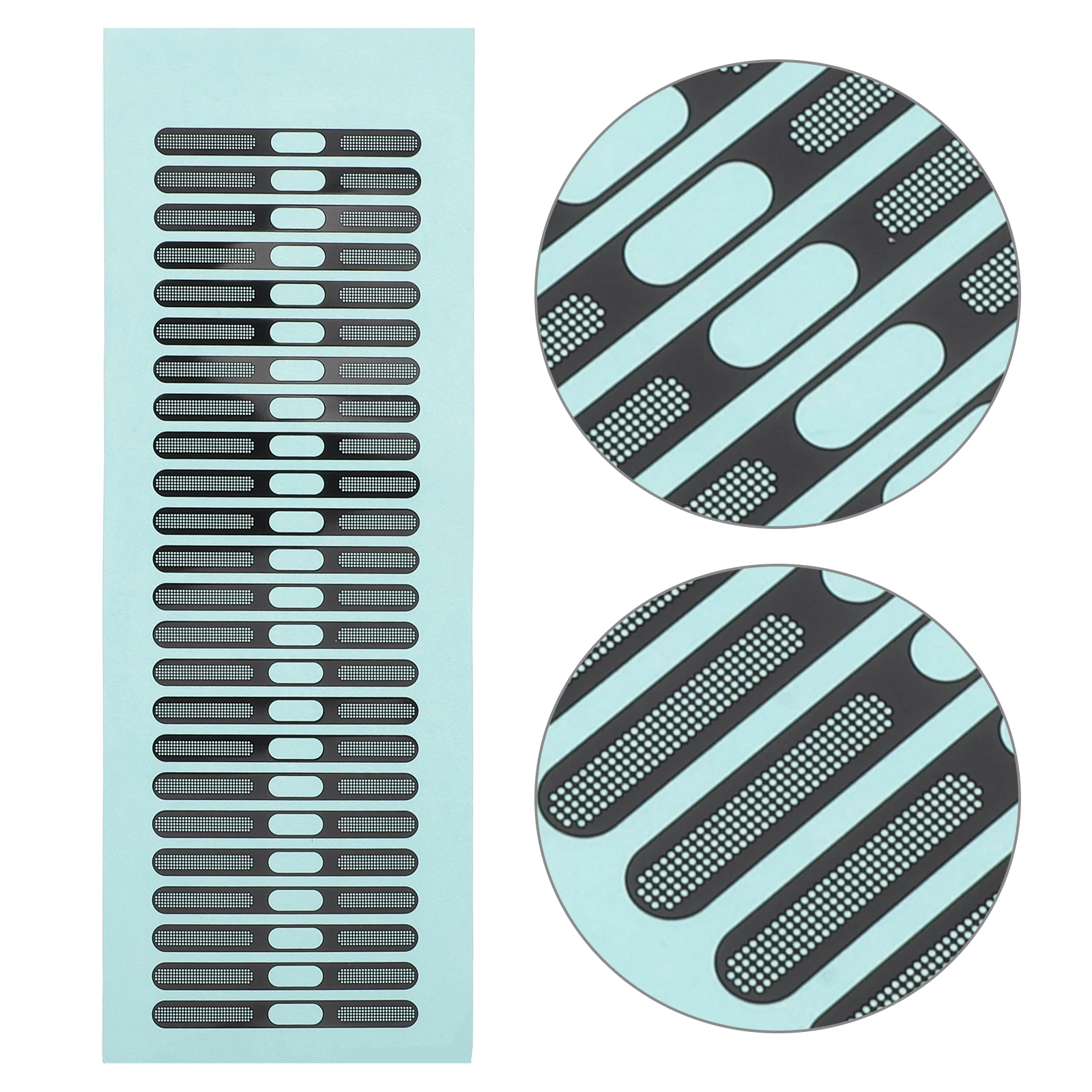 

50 Pcs Dust Sticker Protector Stickers Guard Cover Dust-proof Adhesive Net Mobile Phone Mesh Metal Nickel Sheet