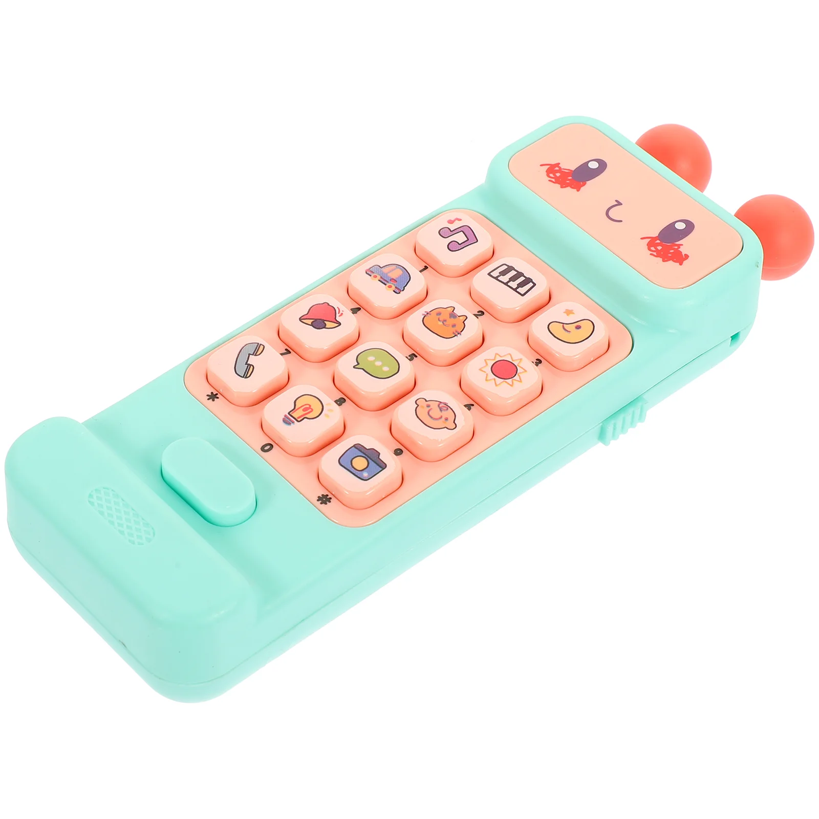 Educational Phone Toy Music Toys for Toddlers Decorative Musical Blue Abs Baby Girls