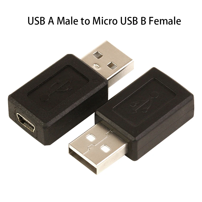 USB 2.0 Type A Male to Mini 5Pin Female Adapter M/F Plug Converter Connector