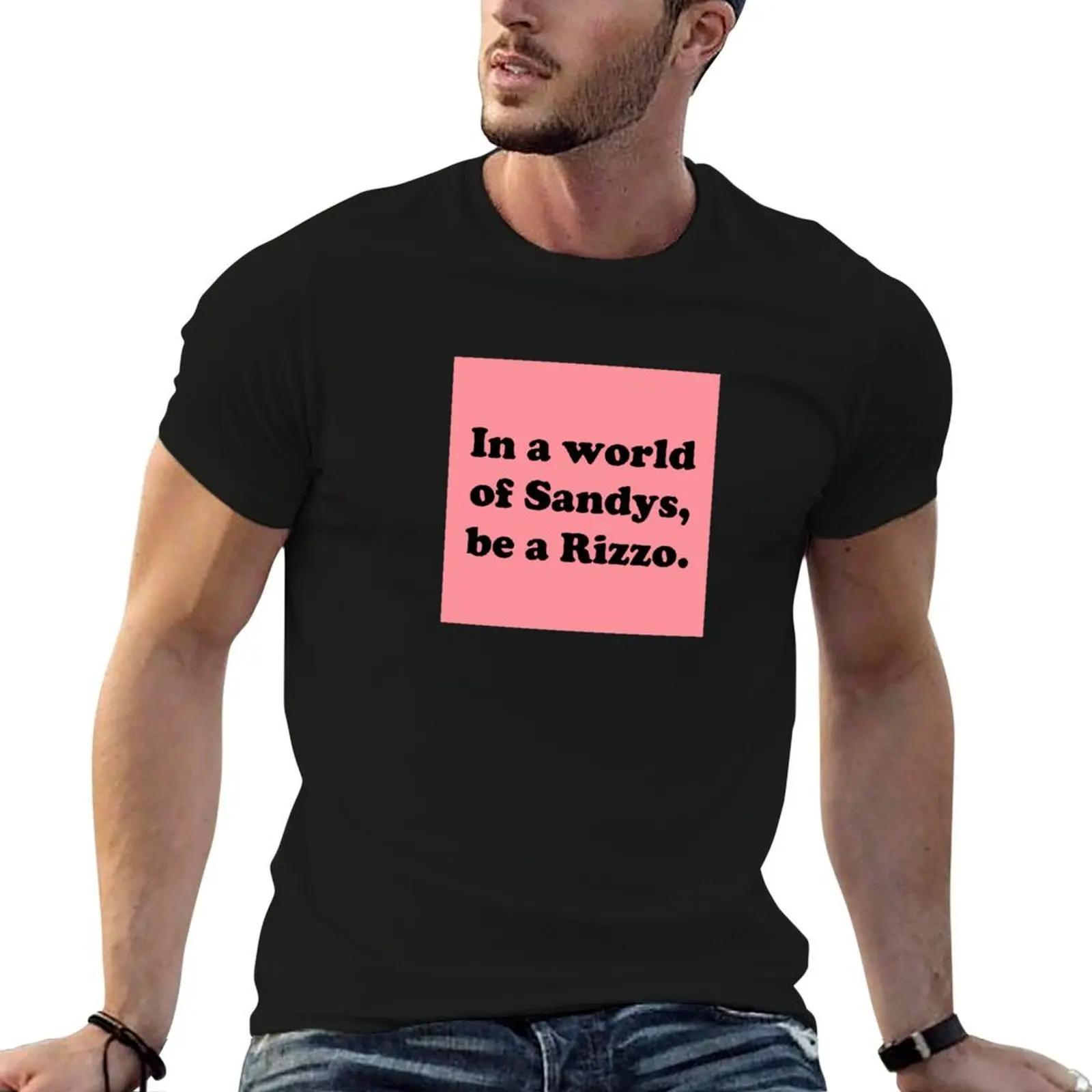 

Rizzo Card T-Shirt t shirts for man slim fit t shirt custom print funny t shirts dark humor T-shirt