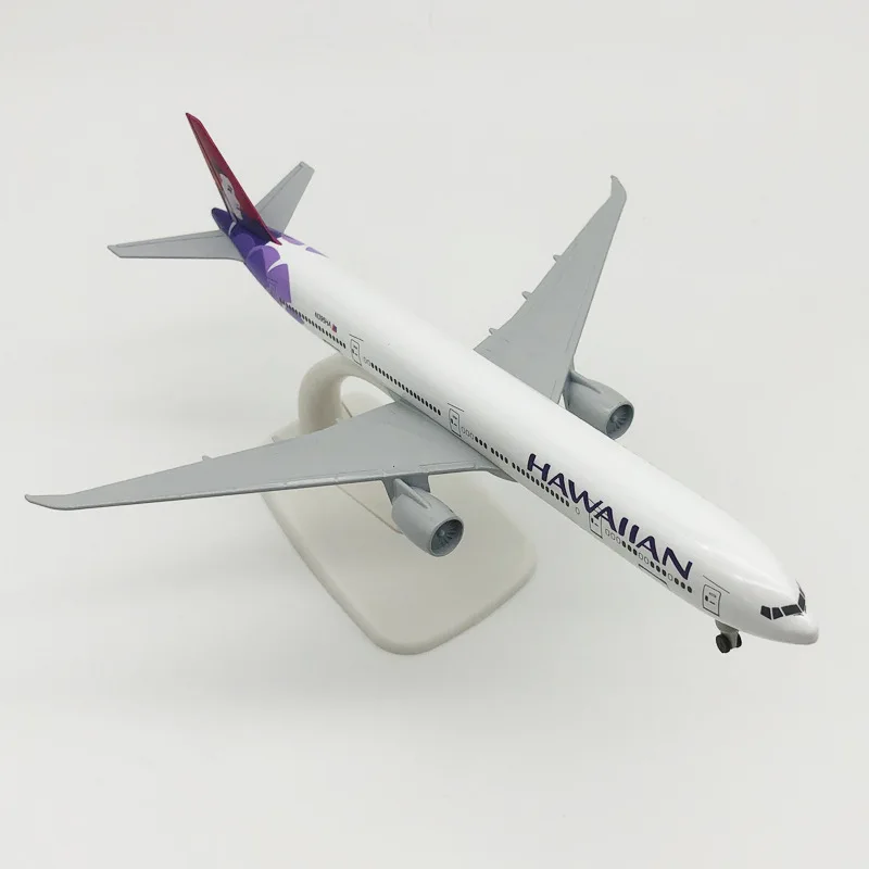 

Модель самолета, игрушечный сплав металла, 20 см B777 Hawaiian Airlines Airlines, масштаб 1:400, литая под давлением модель самолета, дисплей, стол для коллекции