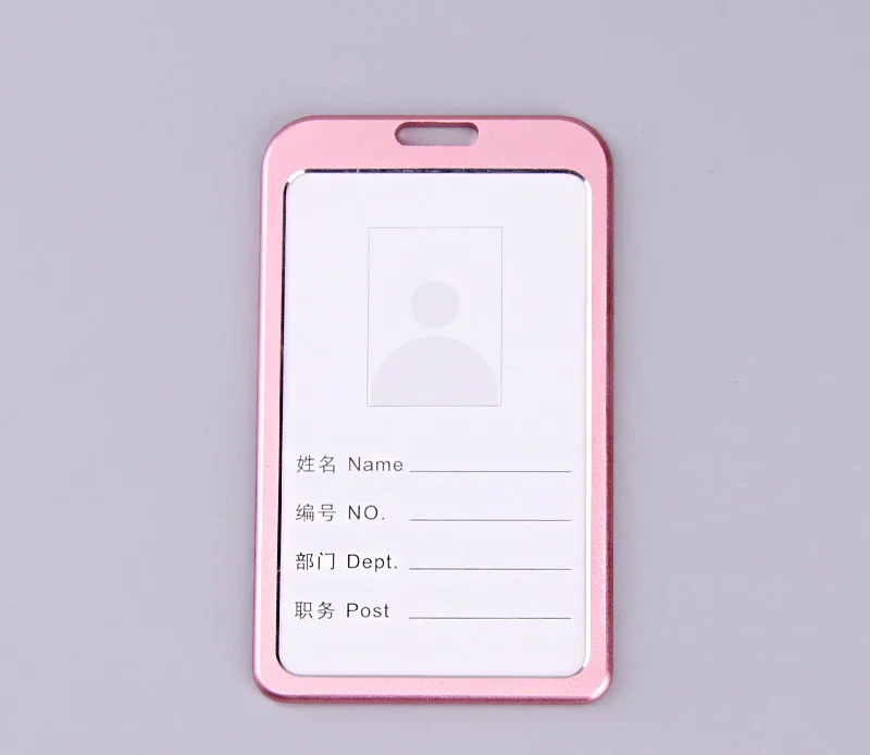 Aluminum ID Card Holder Lanyard product image