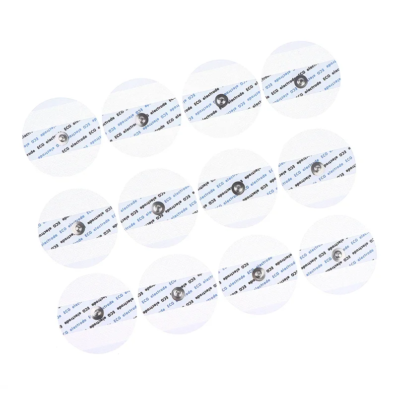 50PCS/Bag Electrode Patch Medical Disposable ECG EKG Accessories Non-Woven Electrode Pads Electrocardiogram Muscle Stimulator