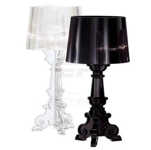 

Italy Design Bourgie Table Lamps Acrylic E14 LED Desk Lights Art Decor Home Studio Living Room Bedroom Office Study Bar