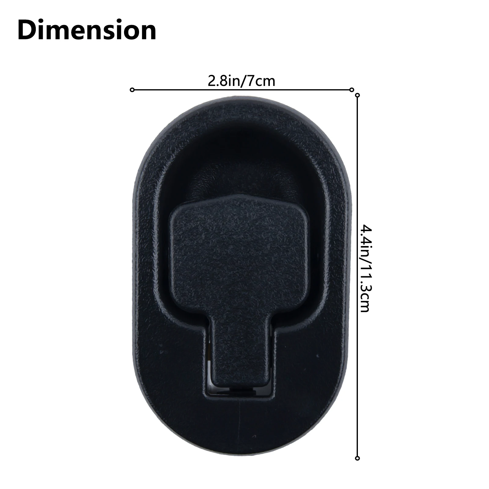 Buckle Hand Pull Handle Lever Parts Release Finger Release Hardware Oval Plastic Replacement Sofa 11*6.8cm ABS