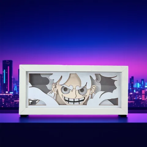 การออกแบบใหม่อะนิเมะชุดสีกระดาษตัดแสงการควบคุมระยะไกลเจ็ดสีเปลี่ยนพรรคห้องการ์ตูนตกแต่งไฟกลางคืน