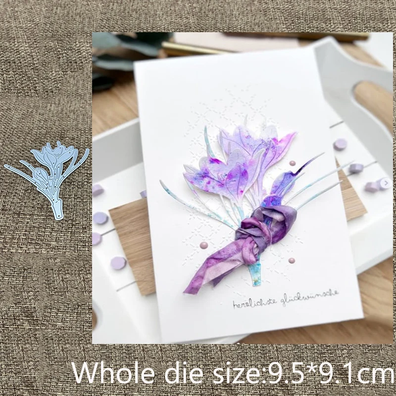 Neues Design Metall-Schablonenform, Stanzform für Blumendekoration, Scrapbook-Stanzform, Album, Papierkarten, Basteln, Prägen