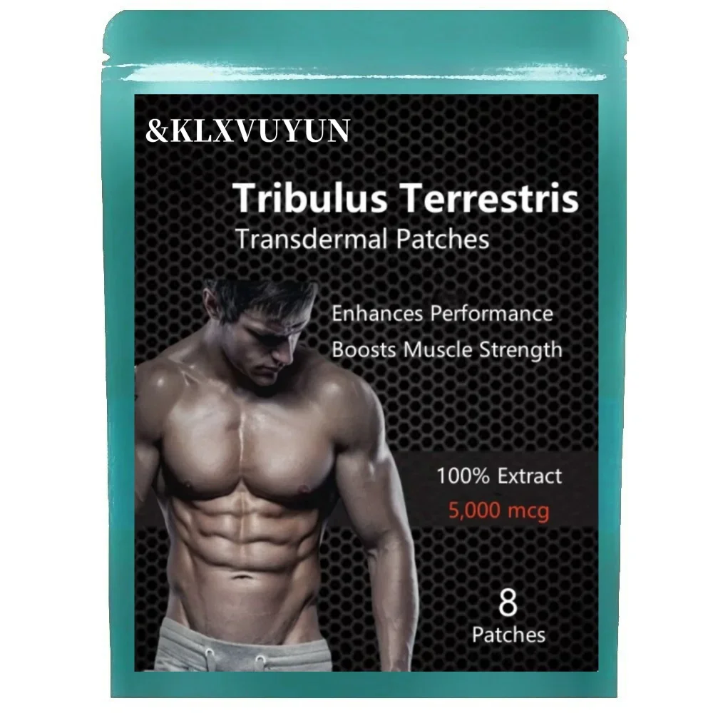 Bulgarian Tribulus Terrestris 5000mcg - Booster Transdermal Patches. Patches Made In Usa. 8 Weeks Supply