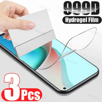 3PCS Hydrogel Film for Xiaomi Mi 10 11 Lite 10T 11T Pro 11i Mi 9T 9 8 Pro SE Screen Protector For Mi A1 A2 A3 Mi5 Mi6 Mi 5S Film