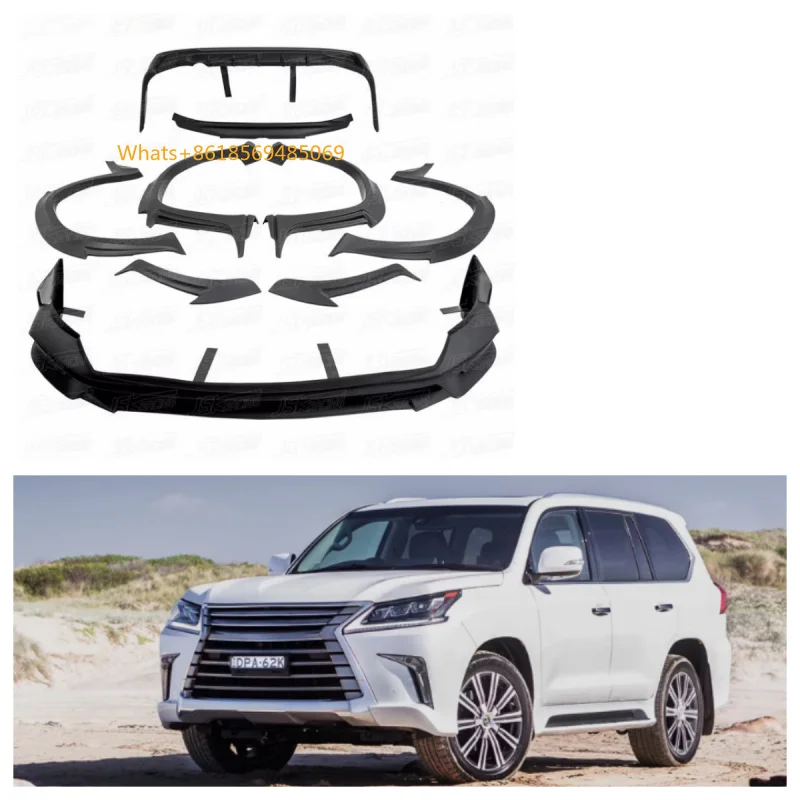WALD STYLE PP WIDE HALF BODY KITS 2016-2019 LX570custom