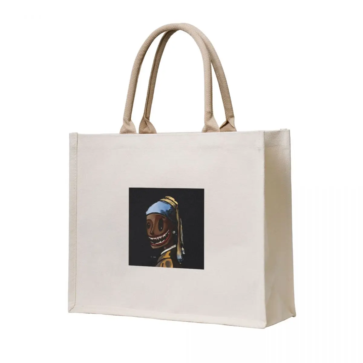 

the girl with the pearl Tote Bag Big bag women women bag canvas tote bags Shopping bags