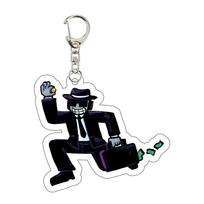 

6cm Roblox New Style Forsaken Game Peripherals Acrylic Keychains Cute and Personalized Gifts for Bags Decorative Supplies