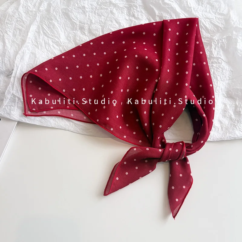 Head Scarf Cotton Linen Cartoon Dog Design Multifunctional Neck Cover Sun UV Protection for Outdoor Breathable Lightweight