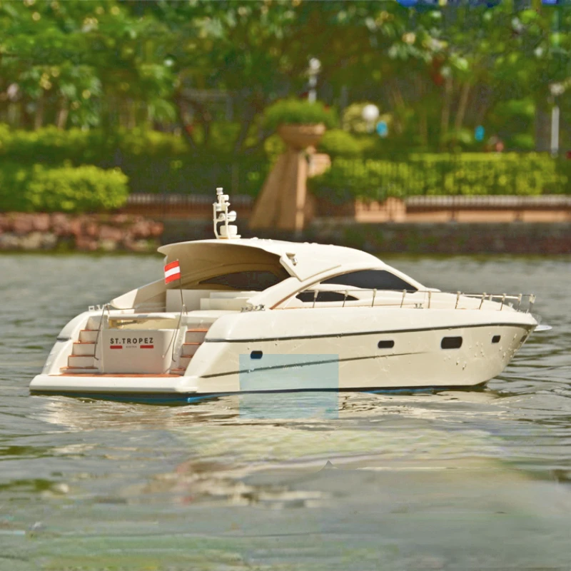 

Santa Tropey Luxury Yacht Remote Control Ship Proportional Ship Navigation Model Navigation DIY Finished Ship Model