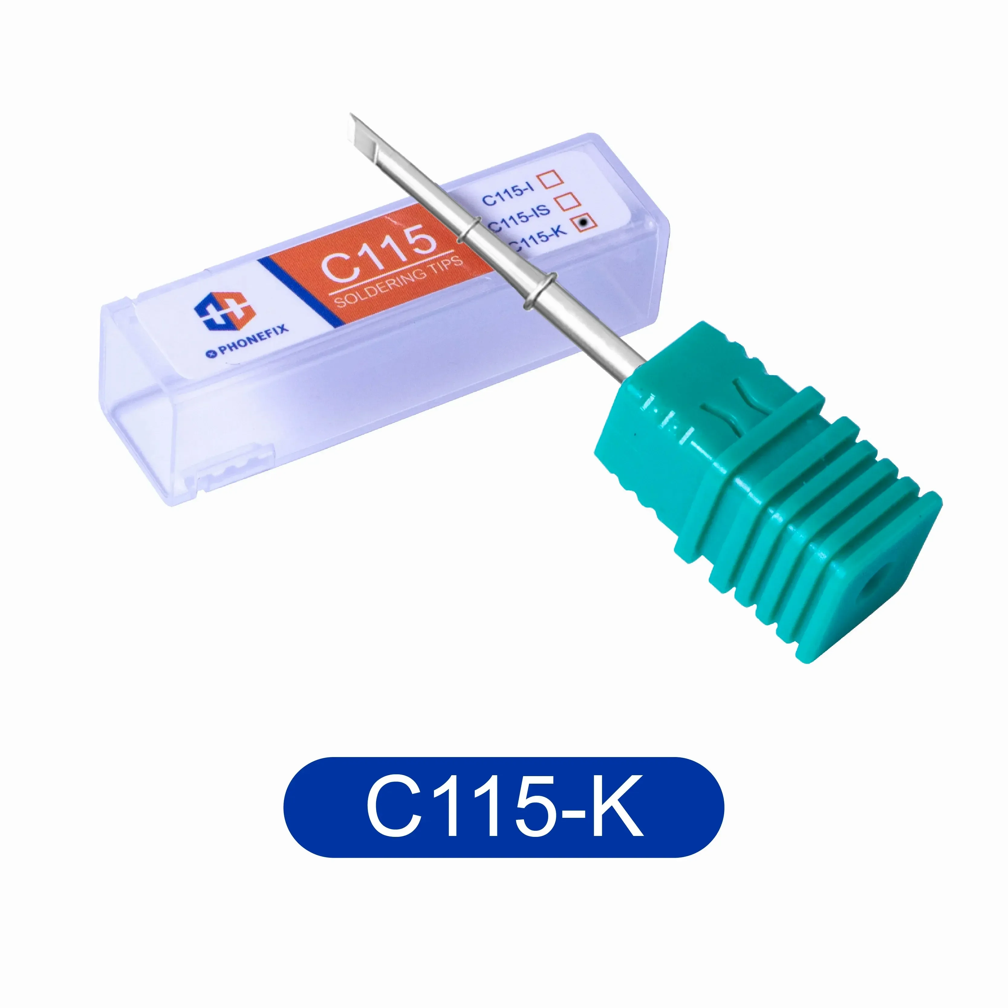 Puntas de hierro para soldadura JBC C115, estación de retrabajo de soldadura Universal OEM JBC AIXUN i2c, punta de repuesto para soldadura PCB C115