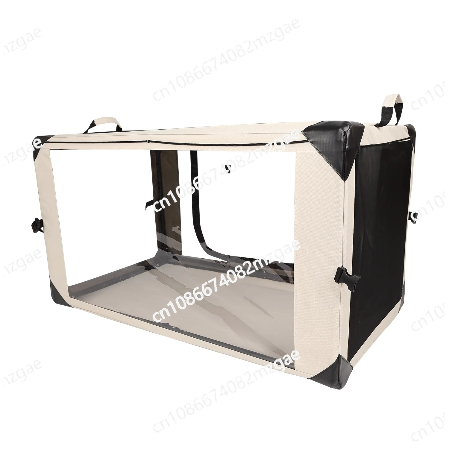 

Cat Racing Cage for Exhibition Show Portable Foldable Cattery Delivery Room Transparent Pet Isolation Cage Large Space Cat Cages