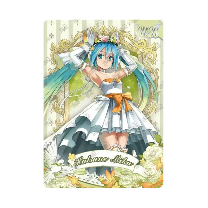 

Коллекционная карта KAYOU Hatsune Miku Series 1 First Sight Pack UR(001-010)/SSR(001-012)/HR(001-012) Birthday Symphony, оригинальная серия