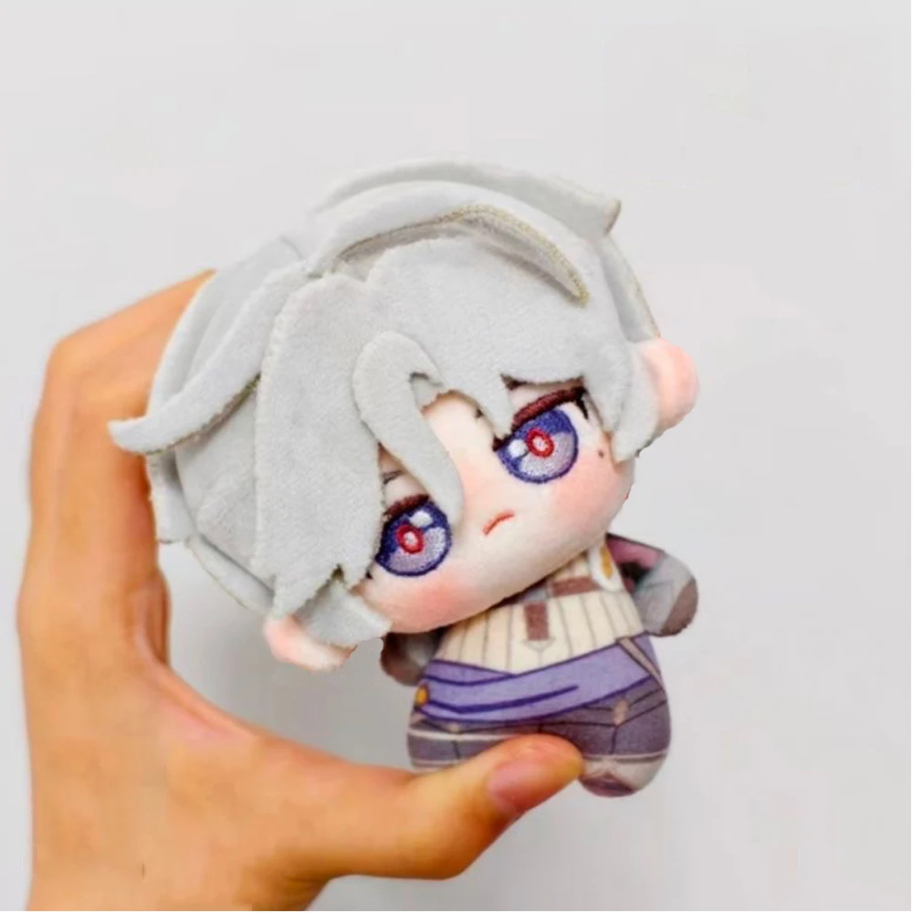 Image of 10cm Niedlicher Cool Eyes Cosplay Genshin Impact Illuga Plüschtier-Taschenanhänger Anime-Spiel-Charakter Stofftier Plüschpuppe Deko