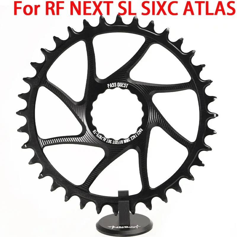 

3mm offset Oval Round For RF NEXT SL SIXC ATLAS Raceface Direct Mounted Narrow Wide Teeth Chainring Bike Chainwheel