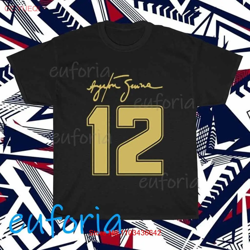 Футболка с логотипом Айртона Сенны, забавная, размеры от S до 5XL