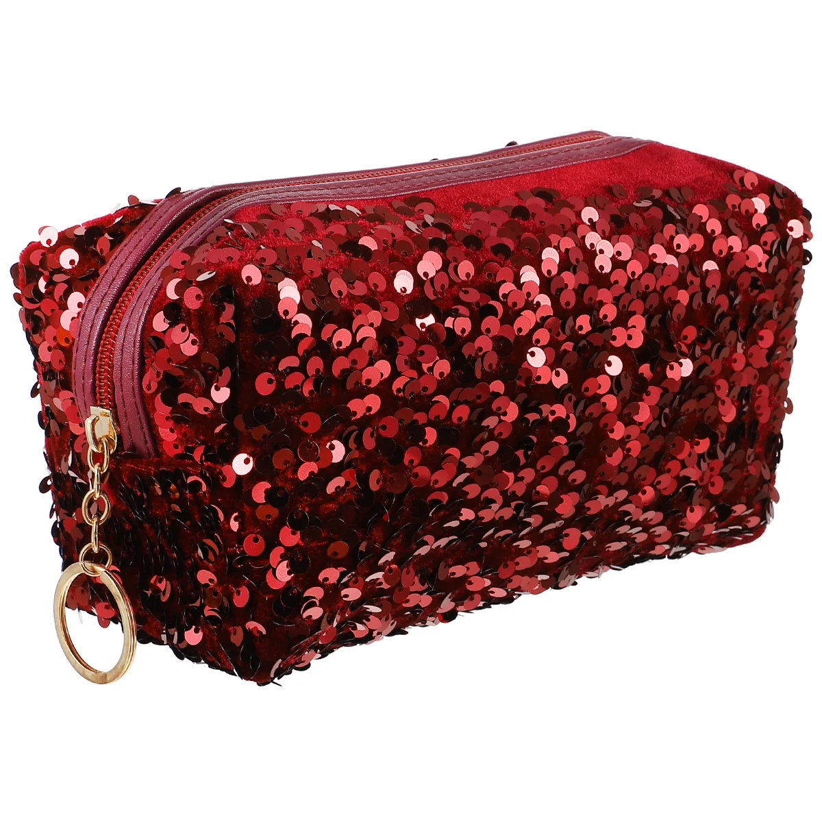 Sequin Bag Mens Toiletry Makeup Storage Wallet Handbag Oxford Cloth Lady Miss Travel