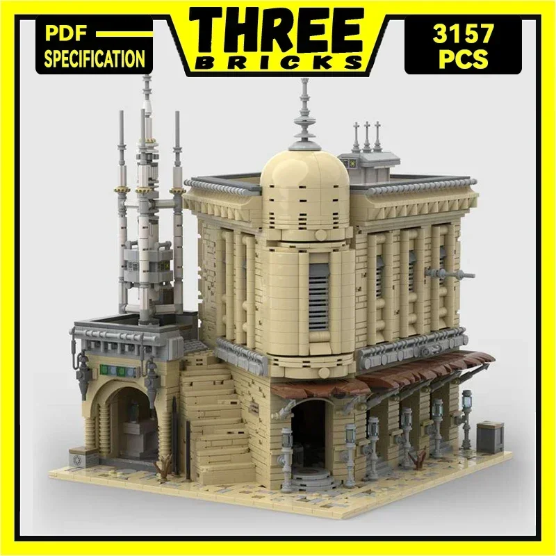 Moc Building Bricks Famous Planet Movie Model Boutique Hotel Technology Modular Blocks Gifts Christmas Toys DIY Sets Assembly