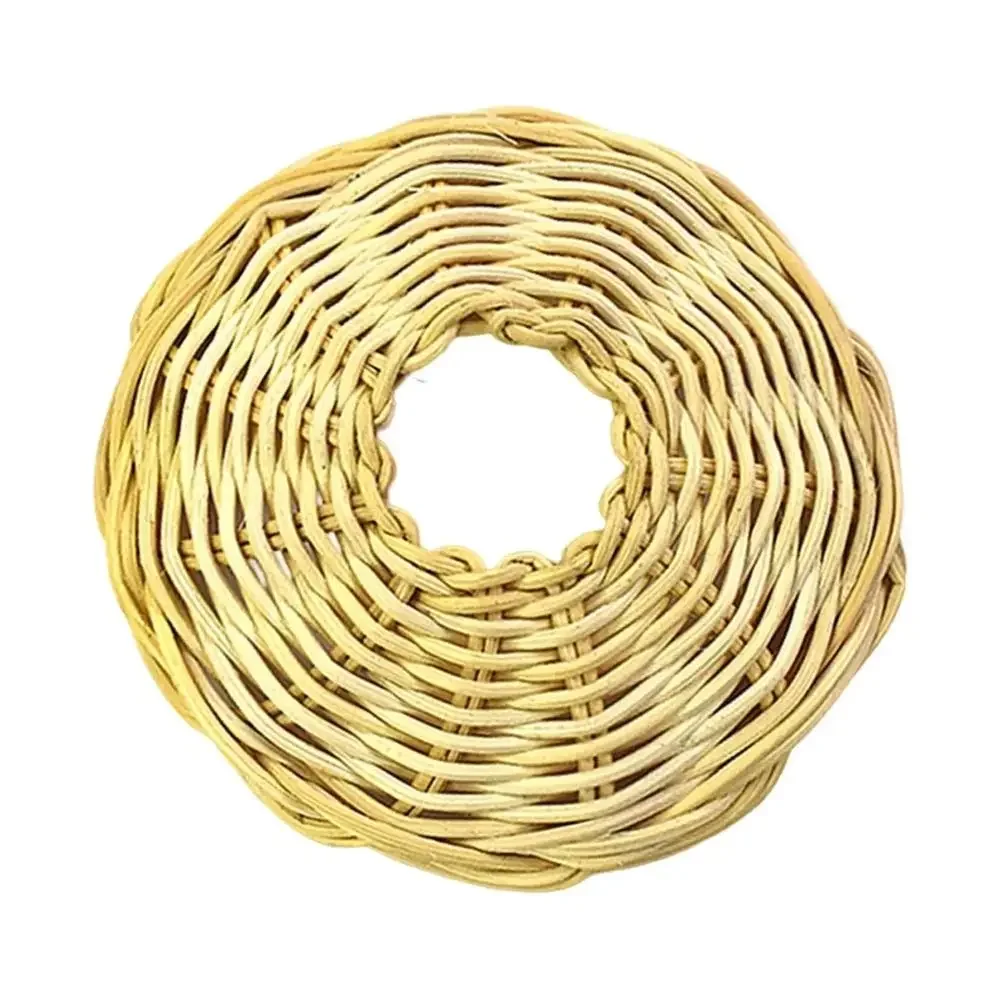 

Retro Style Handwoven Rattan Lamp Shade Exquisite Classic Hanging Light Cover Rustic Creative Pendant Light Shade Kitchen