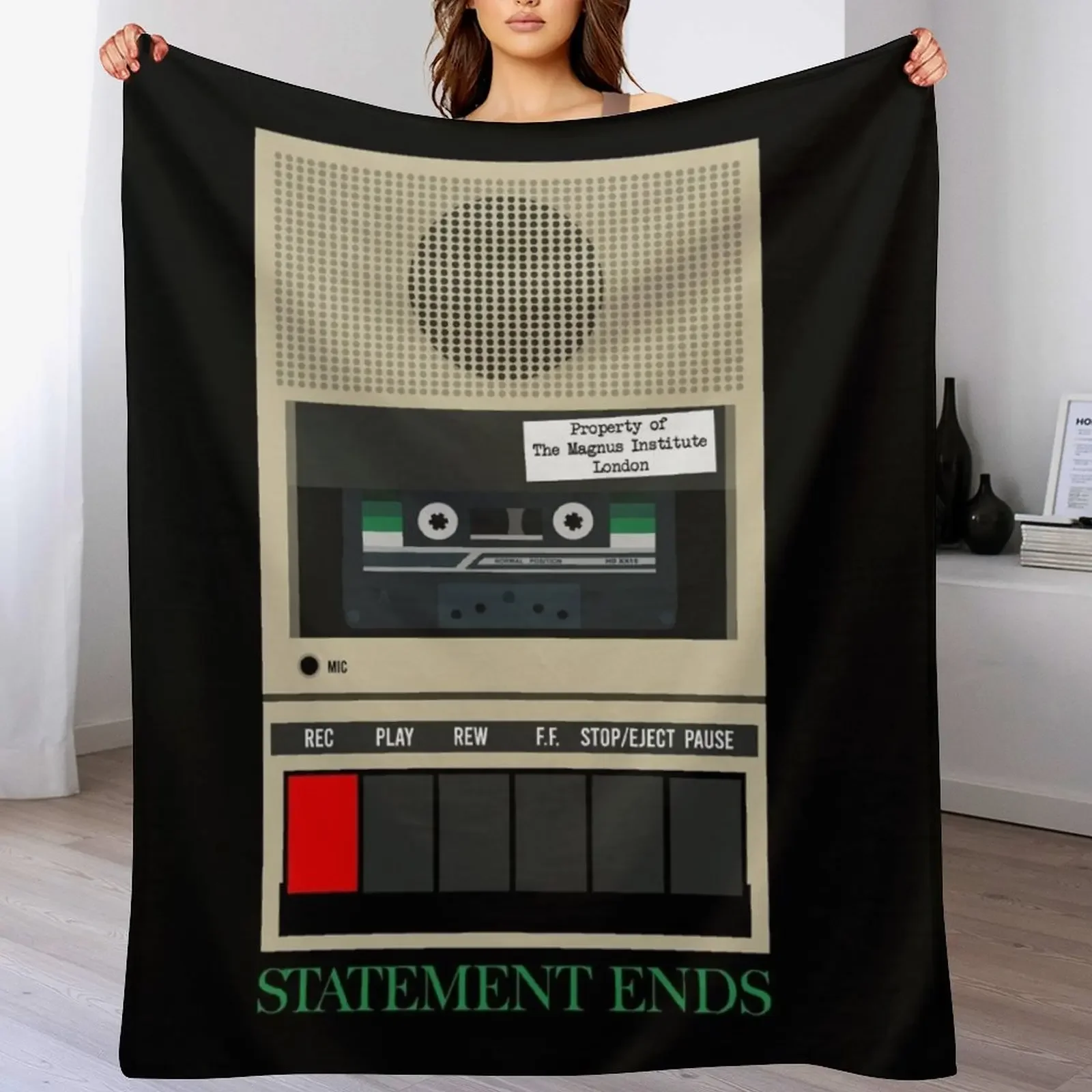 

Statement Ends Throw Blanket Soft Breathable Blanket for Night Sleeping