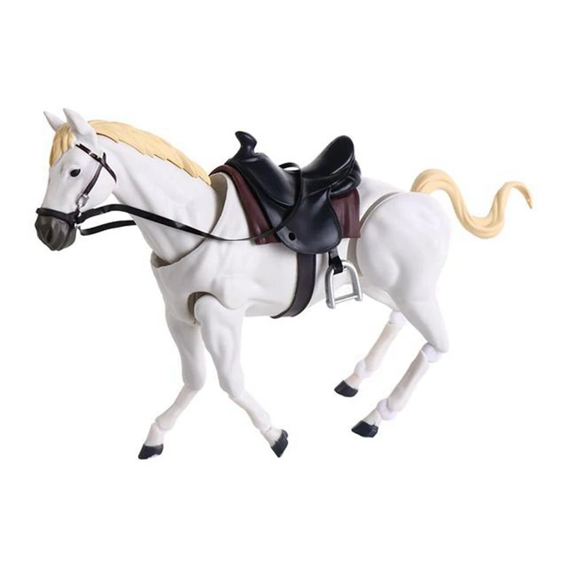 

Y50A-Horse Movable Model Movable Collection Horse Artist Painting Model DIY Multi-Jointed Mini Horse Doll