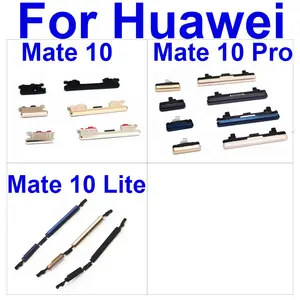 Bilashmart Power Volume Side Button Huawei Mate 10 Lite Mate 10 Pro Power Volume Up Down Side Key Hauwei Mate 10 Repair Parts