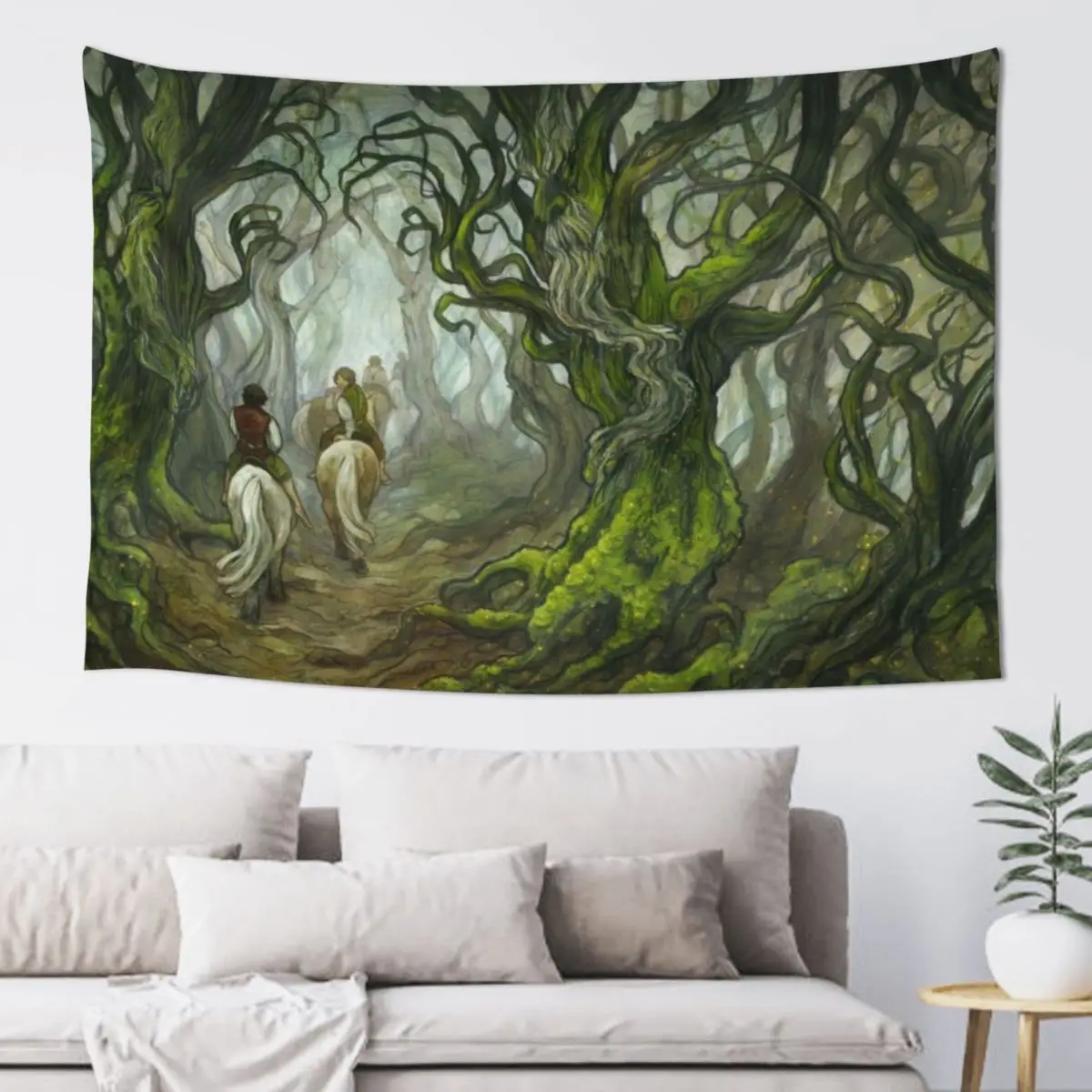 The Old Forest (borderless) Tapestry Decoration Wall Aesthetic Decoration Tapestry