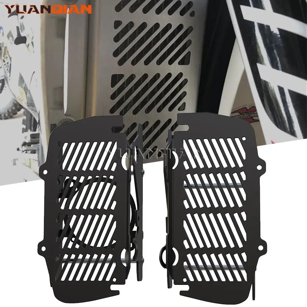 2023 FOR Husqvarna TC 125 250 300 TC125 TC250 TC300 2022 2021 2020 2019 Motorcycle Radiator Grille Grill Guard Protection Cover