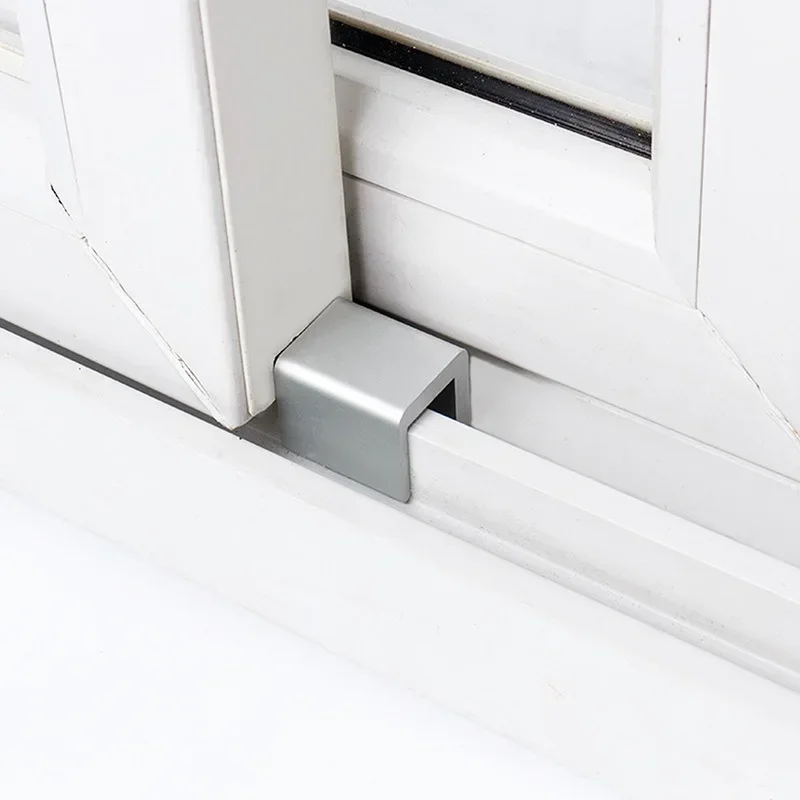 1 Pcs Windows Adjustable Security Door Window Lock Restrictor Aluminum Children Screen Stopper Sliding Window Child Safety Lock