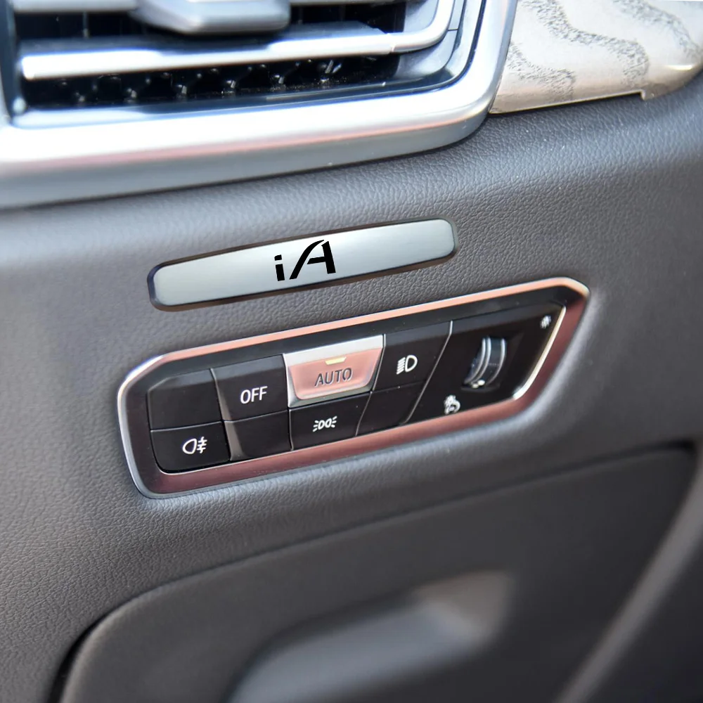 سيارة معدنية شعار مقعد ملصقات السيارات مكافحة ركلة وسادة الكلمة حصيرة شارة ل سليل iQ xA xB xD FR-S iA iM tC t2B bbX فيوز Hako