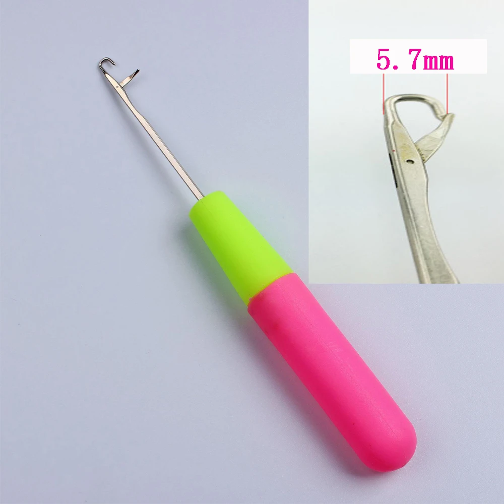 

Plastic Crochet Hook Needle Set for Hair Weaving Dreadlock Knitting 1/2/4 Pcs Options Available Hair Weaving Crochet Needle Hook