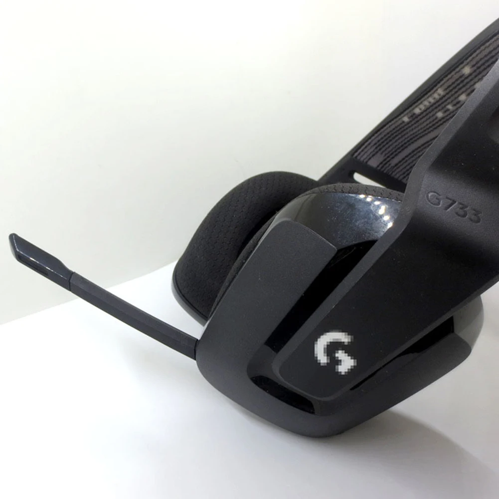 Microphone Replacement 3.5mm Jack Wireless Gaming Headset Mic with Voice Filters for Logitech G733 Lightspeed Wireless Headset