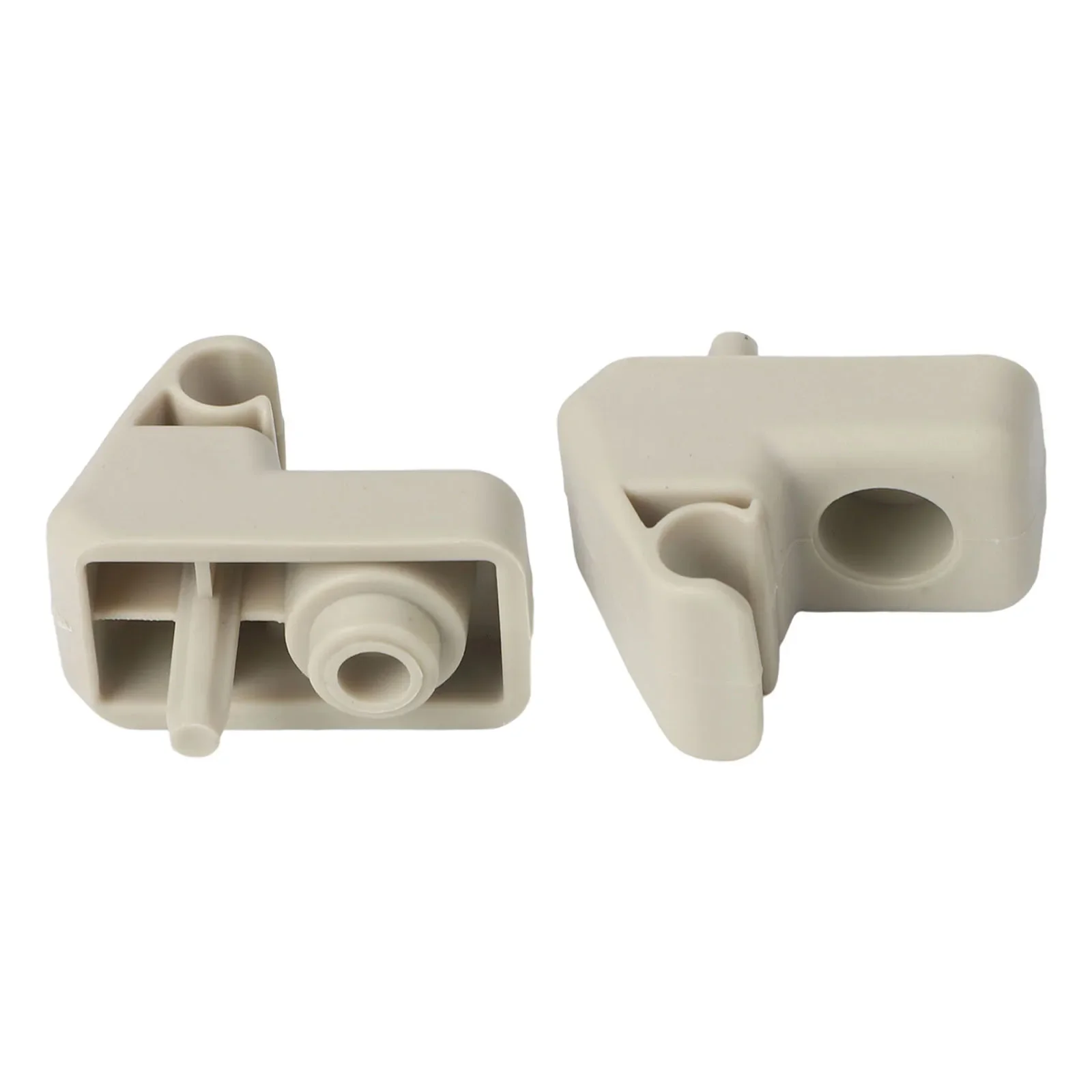 Sun Visor Bracket Set 2Pcs 735411088 For Fiat Grande Punto Car Accessories Made Of ABS For Non Deformed And Wear Resistant Use