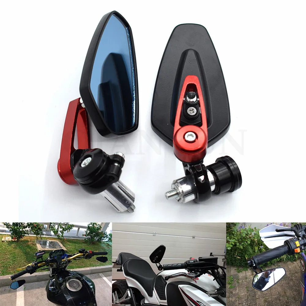 

universal Motorcycle Bar End rearview Mirrors 22mm 7/8" for ktm RC8 / R 1290 Super Duke R/GT 990 SuperDuke 690 Duke 1190 yamaha