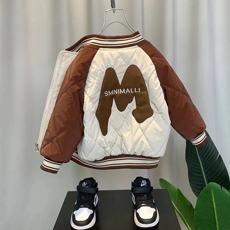 Nuovi bambini parka giacca invernale per ragazzi ragazze caldo Top Coat bambini addensare giacche di velluto cappotti per bambini capispalla Casual