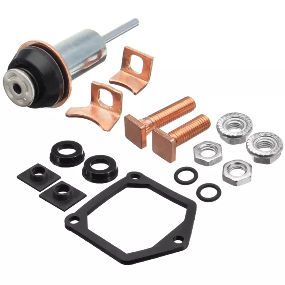 Universal Motor solenóide Repair Kit, êmbolo Contatos Set, Reconstruir Kit