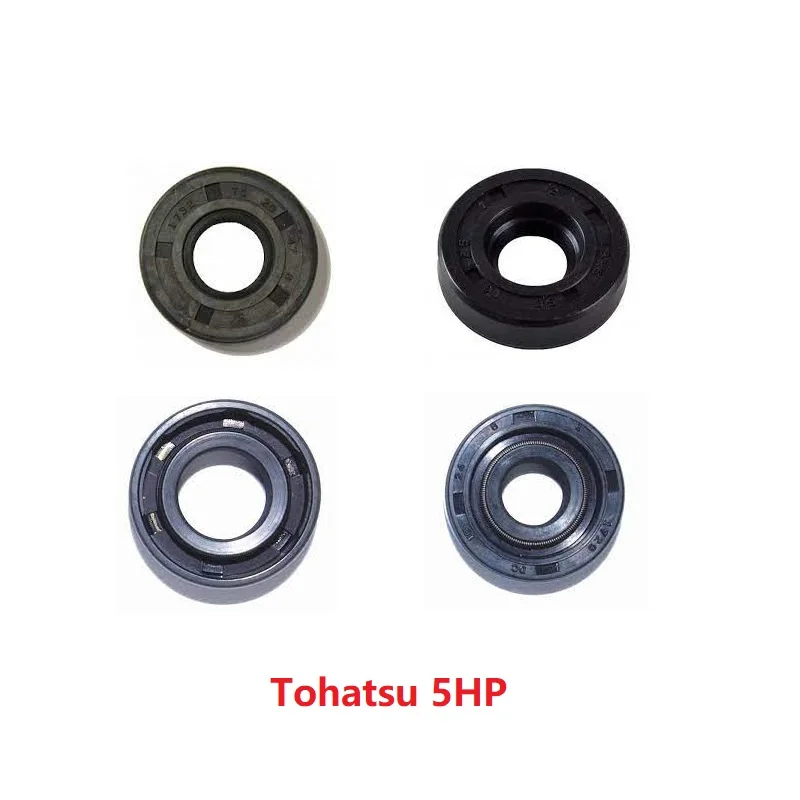 369-01215-0,369-00122-0,369-60111,369-60223-0,Oil Seal for Tohatsu Outboard Boat Parts 2T 5HP for Crankshaft/Water Pump/Blade