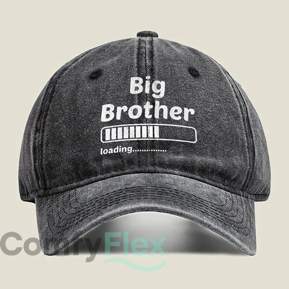 Big Brother carregando moda boné de beisebol lavado chapéu atividades ao ar livre