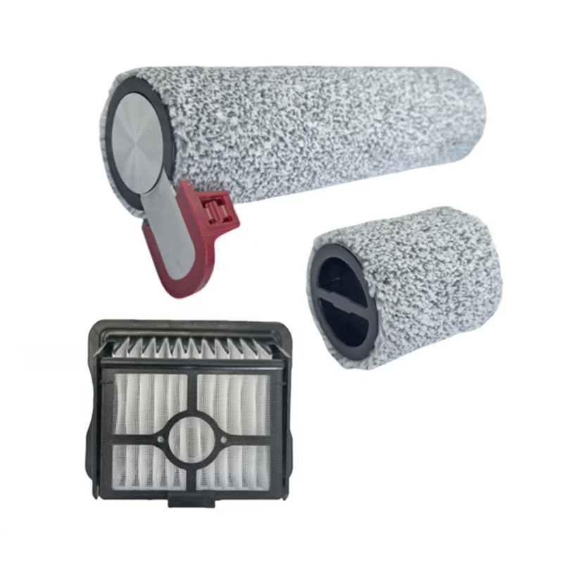 Escova de rolo e filtro hepa para midea x11/x11pro/gx7 acessórios de purificador de piso conjunto de escova de rolo