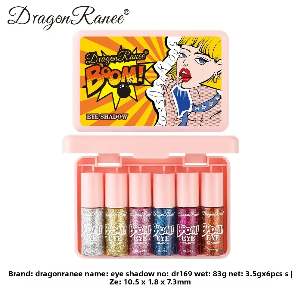 Liquid Eyeshadow Palette Waterproof Long Wearing Shimmer Makeup Kit Brilliant Smooth Cosmetics Eye Shadow