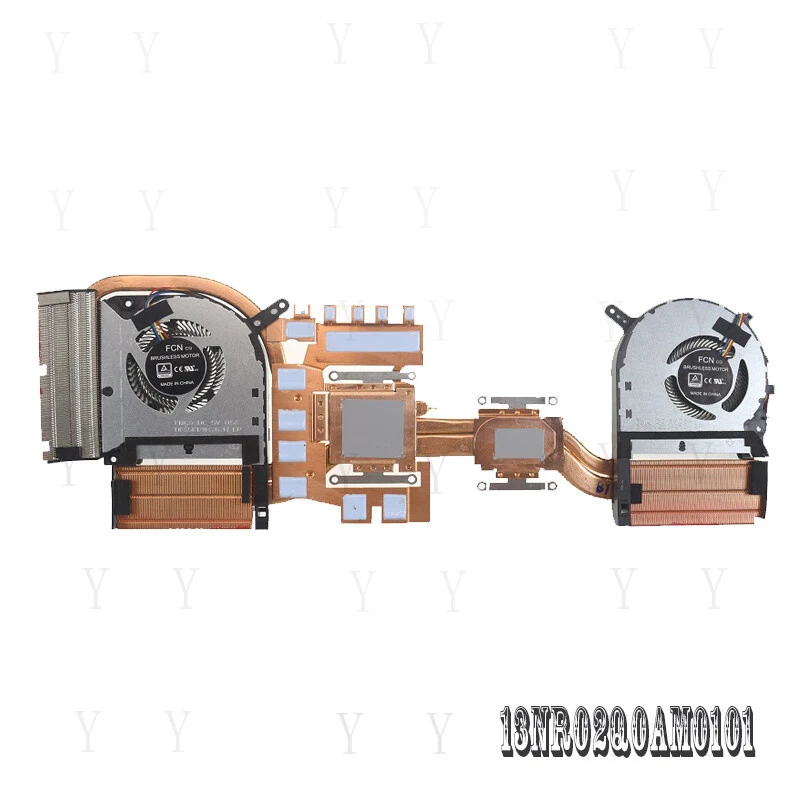 

Y+ Laptop CPU Heatsink Fan for ASUS TUF Gaming FX505DU FX505GU FX705DU 13NR02Q0AM01